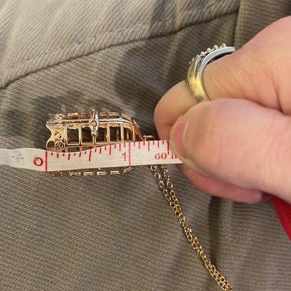 BIRD CAGE DIFFUSER LOCKET NECKLACE - NWOT - 3 Random Color Pom Poms - Picture 7 of 9